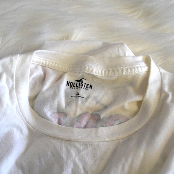 Vintage Hollister Long Sleeve Tee XL No Problema Graphic - Picture 4 of 4